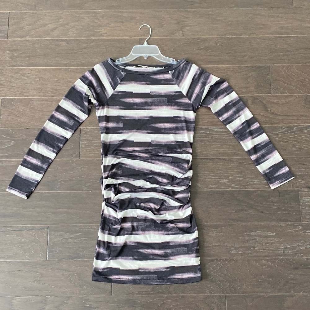 Rachel Roy Multi-Color Ruched BodyCon Dress